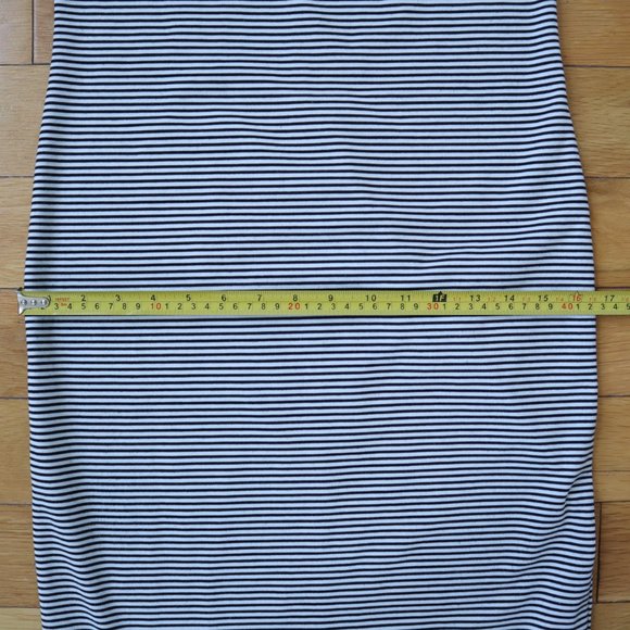 Zara Trafaluc Black and White Striped Sleeveless Bodycon Tank Dress, Siz… - Picture 14 of 14